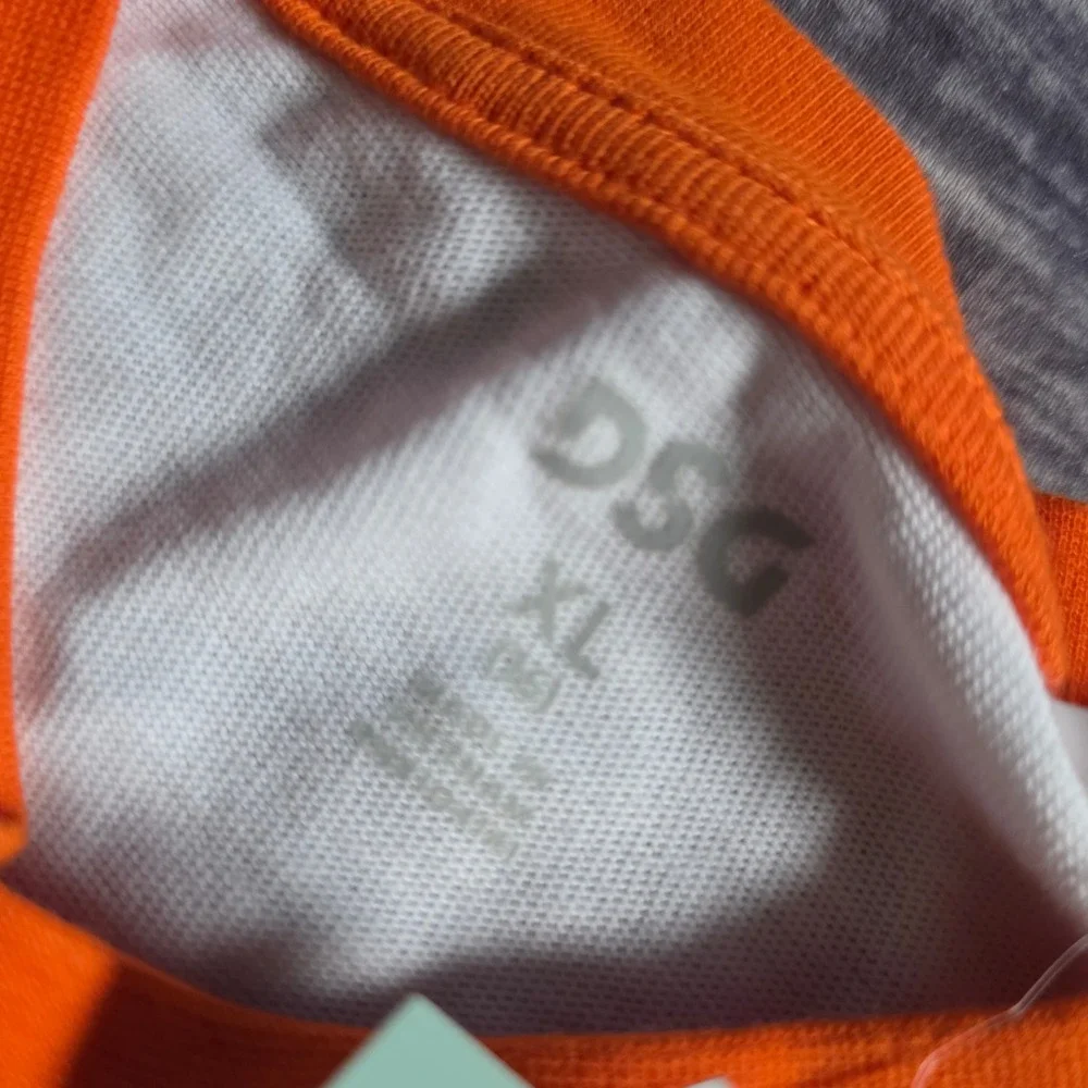 DSG WNBA Girls XL White Orange 96 Graphic Short Sleeve T-Shirt DAG14122 NWT